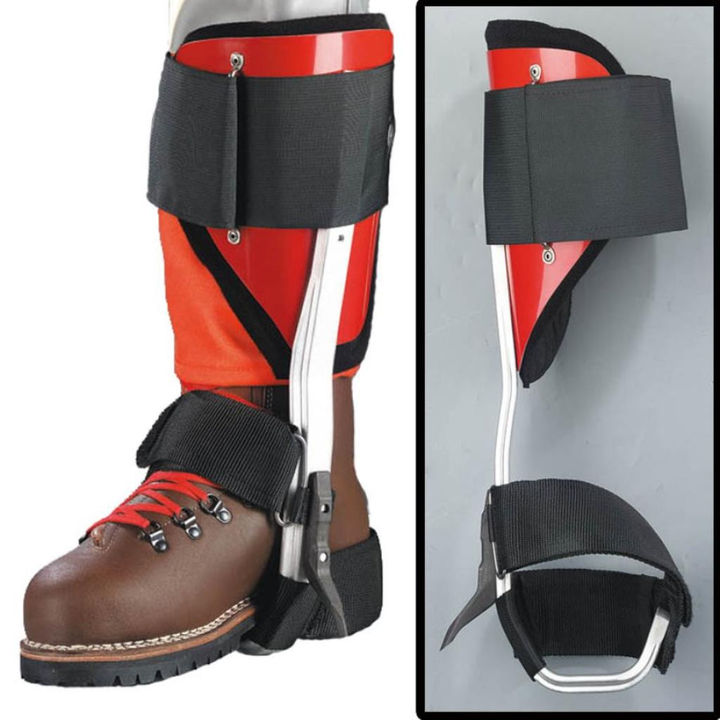 Stegjärn Distel Aluminium  med kardborrerem