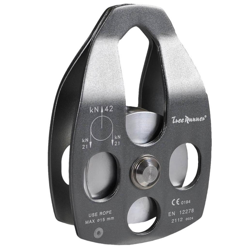 UTGÅTT Reprulle Tree Runner 42 kN, Ø 15 mm, ku