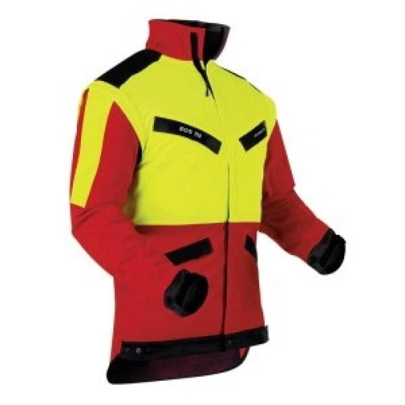 Jacka gul/röd Pfanner KlimaAir Forest