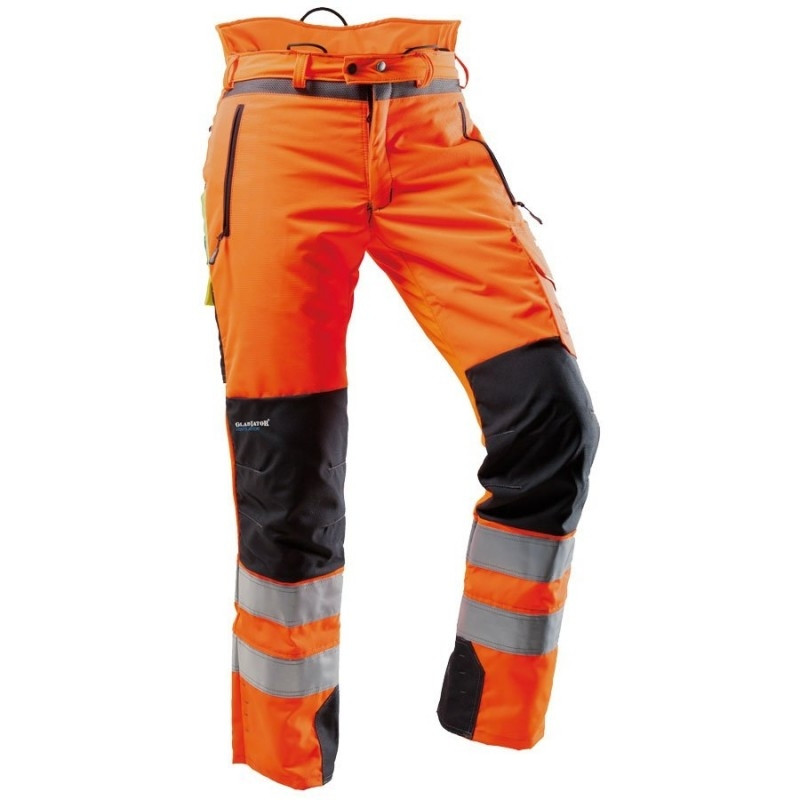 Sågskyddsbyxa Pfanner Vent Hi-Vis Orange