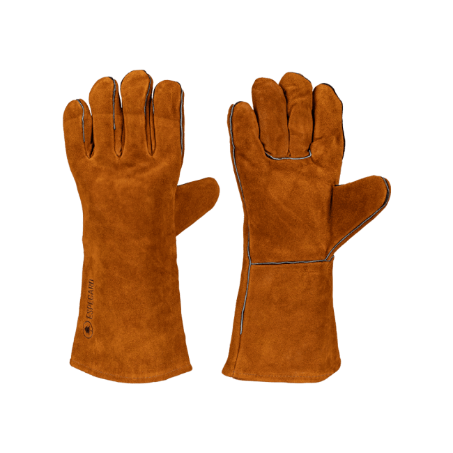 Grillhandskar, bruna