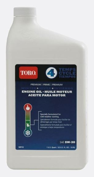 UTGÅTT, OIL - WINT, 5W-30, TORO - 0,9L