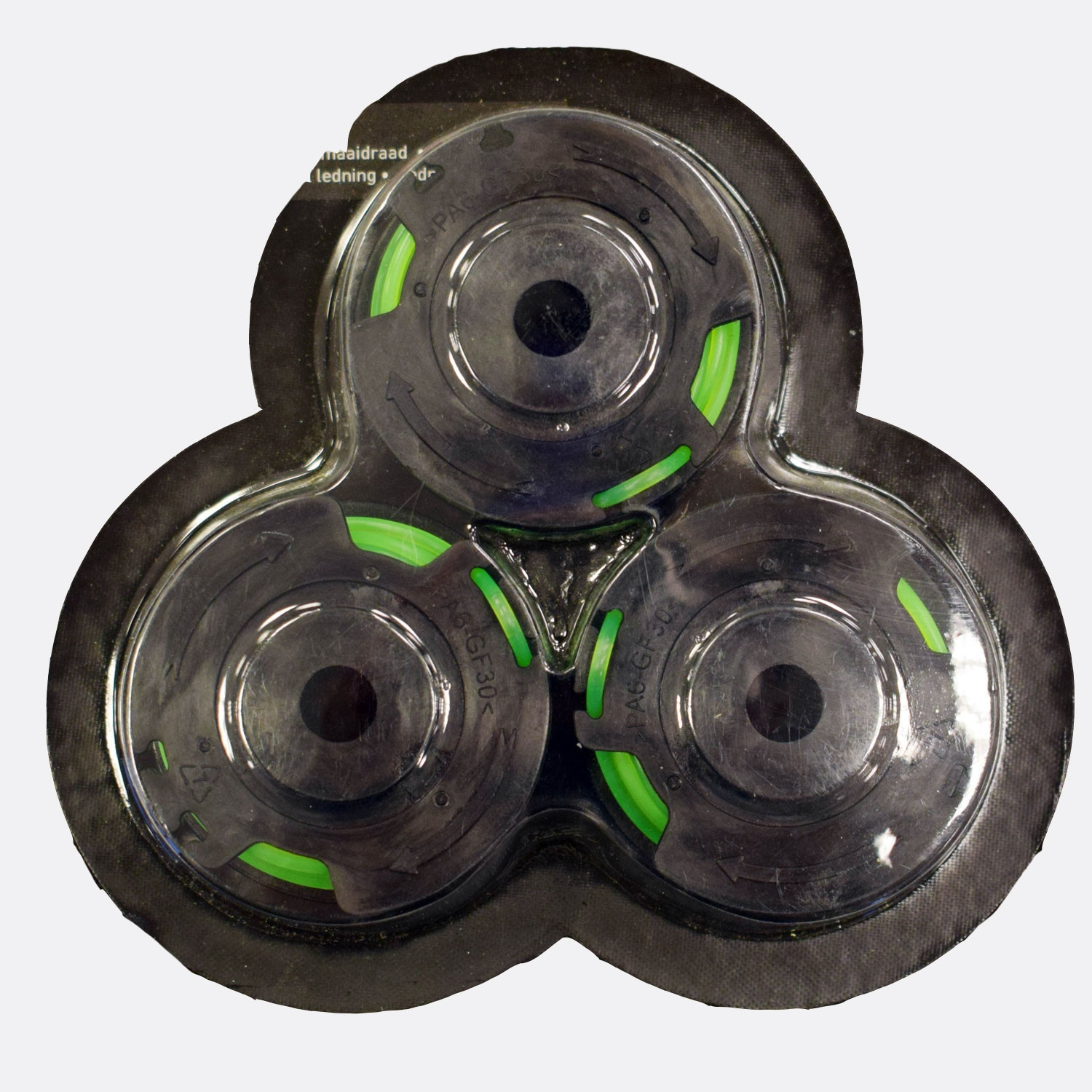 UTGÅTT, TRIMMER SPOOL - 3-PACK SINGLE LINE