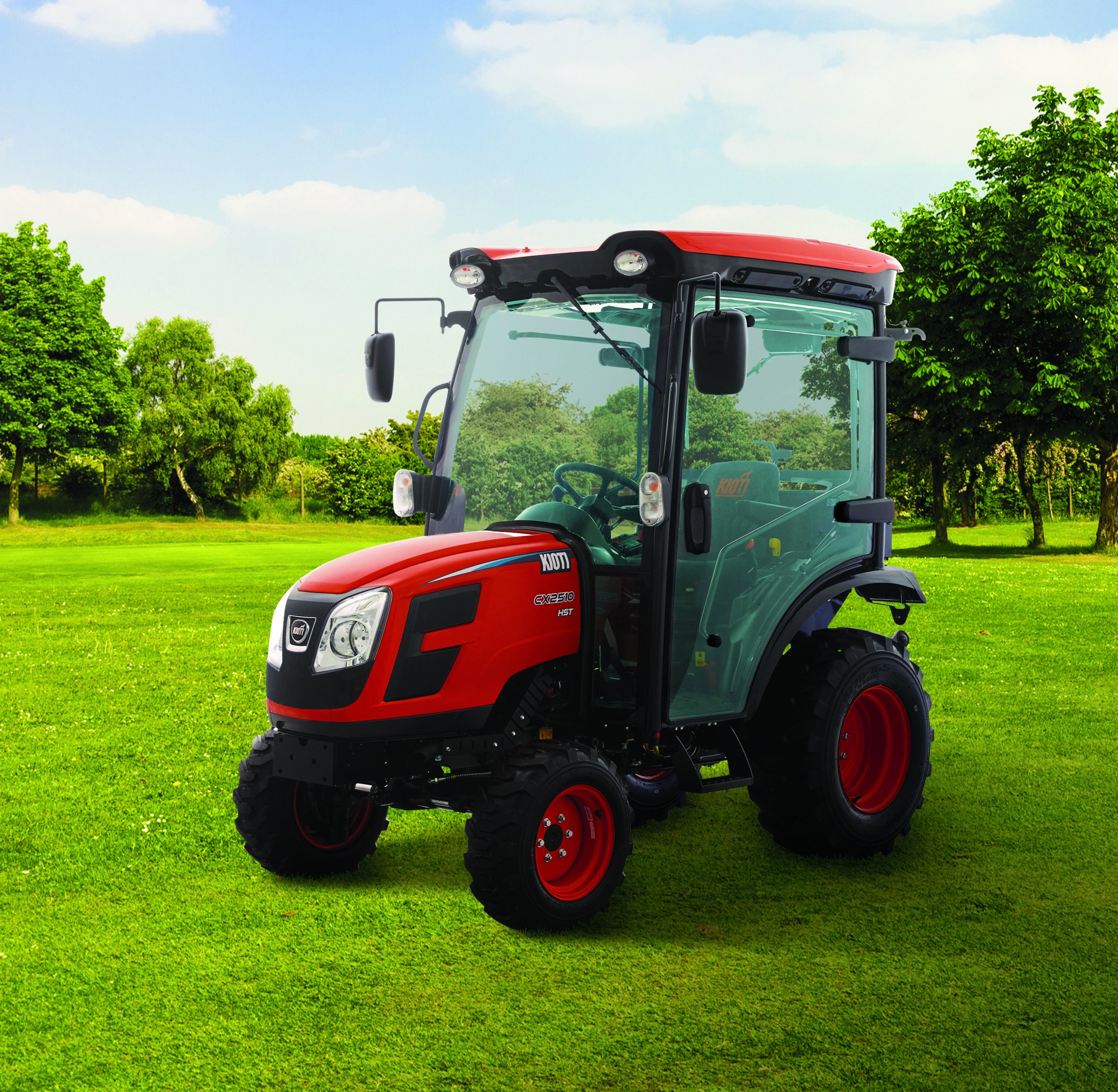 Kioti CX2510 Traktor med hytt