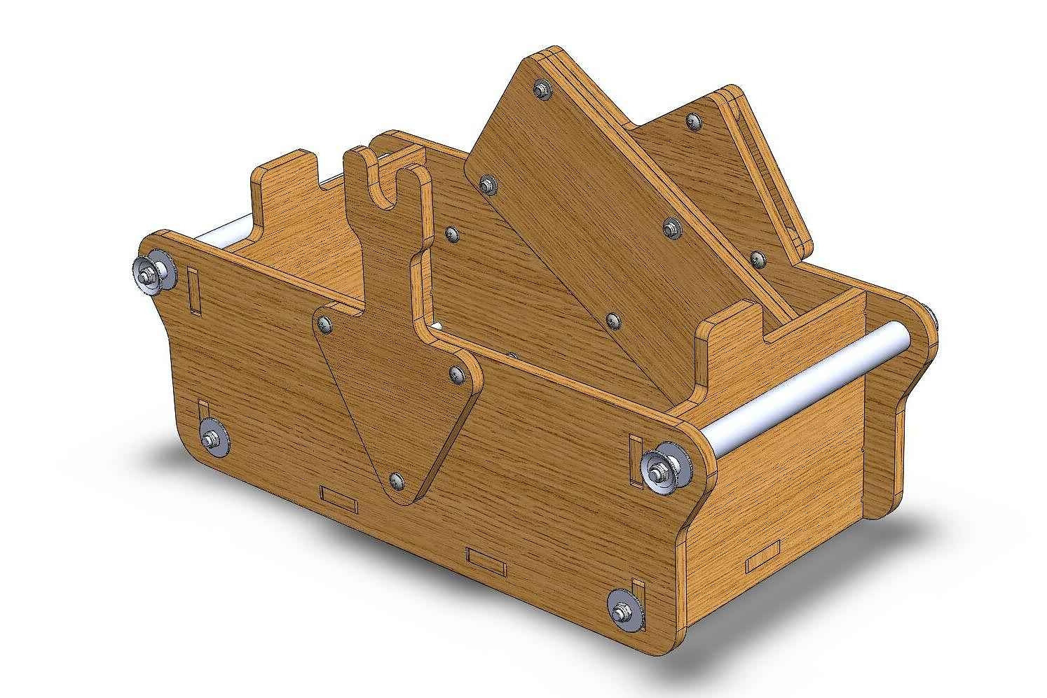 EKAGÅRDS, ATV Låda 2 sågar 1 röjsåg och kombidunk