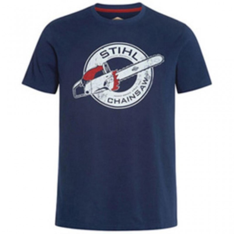 STIHL T-Shirt Contra Mörkblå