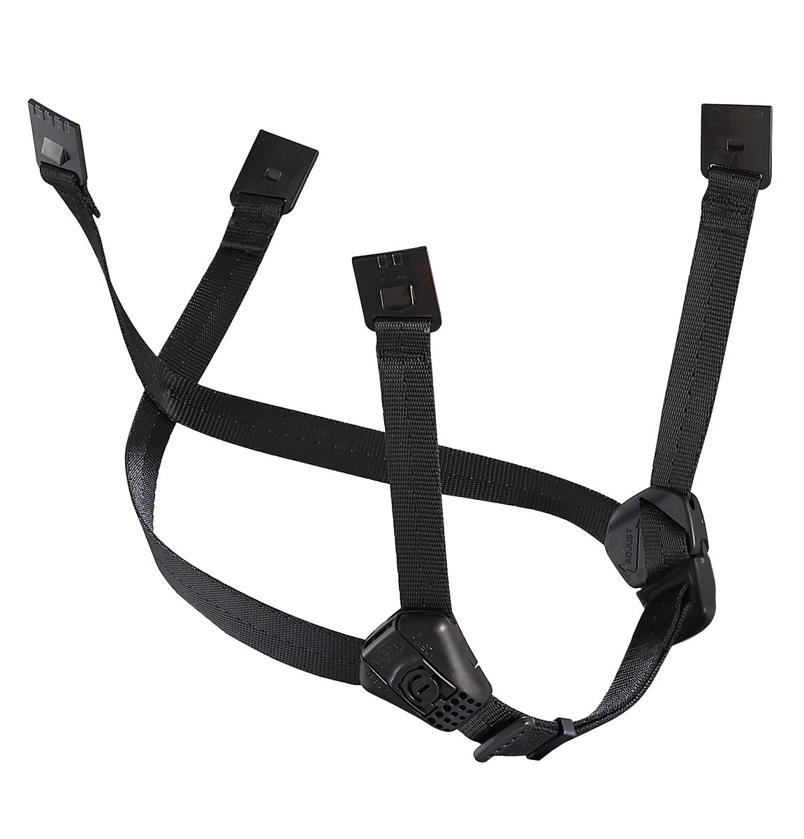 DUAL CHINSTRAP BLACK