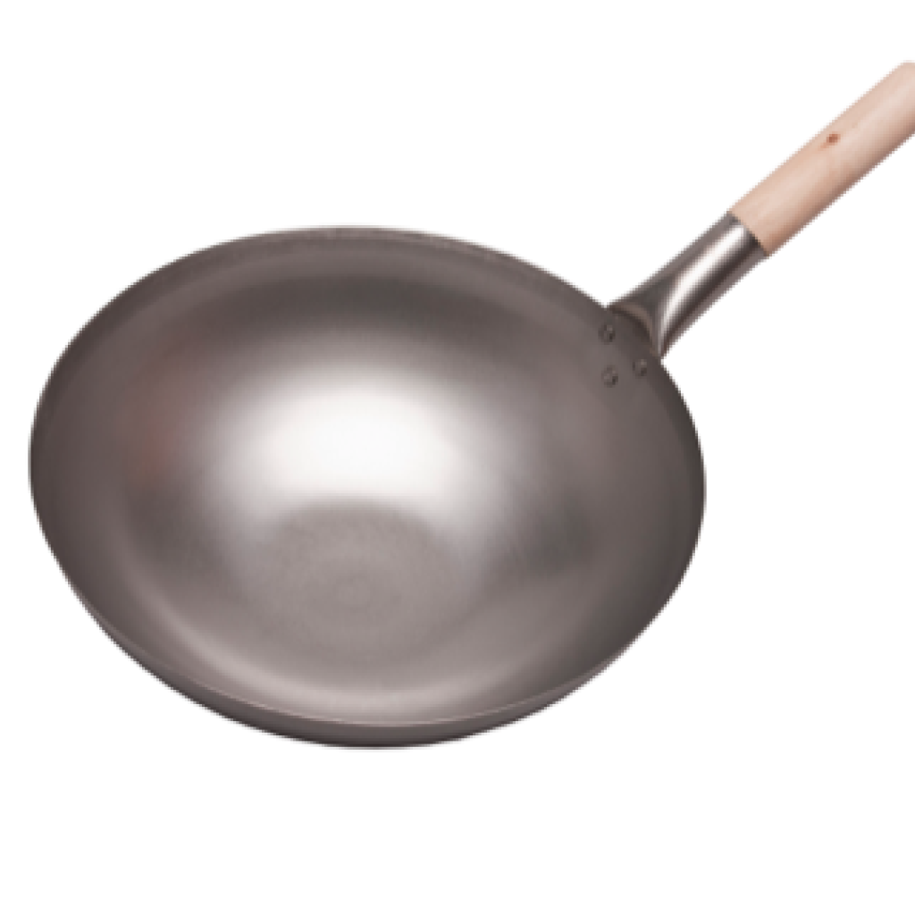 Classic Wok  Steel with Round Base