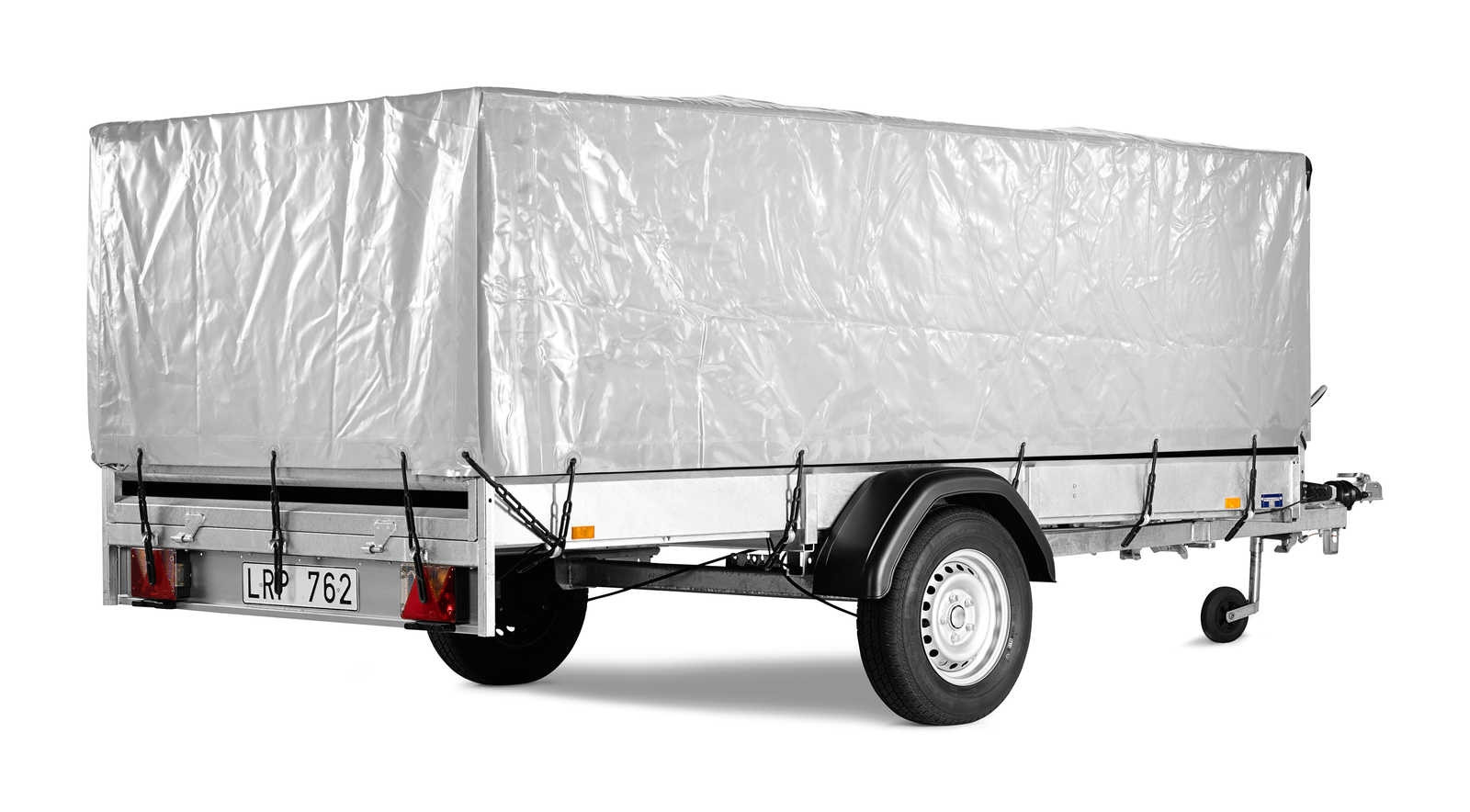 KAPELLDUK NÄTGRINDAR 1370x2810x800 GRÅ M LOCKSTÖD