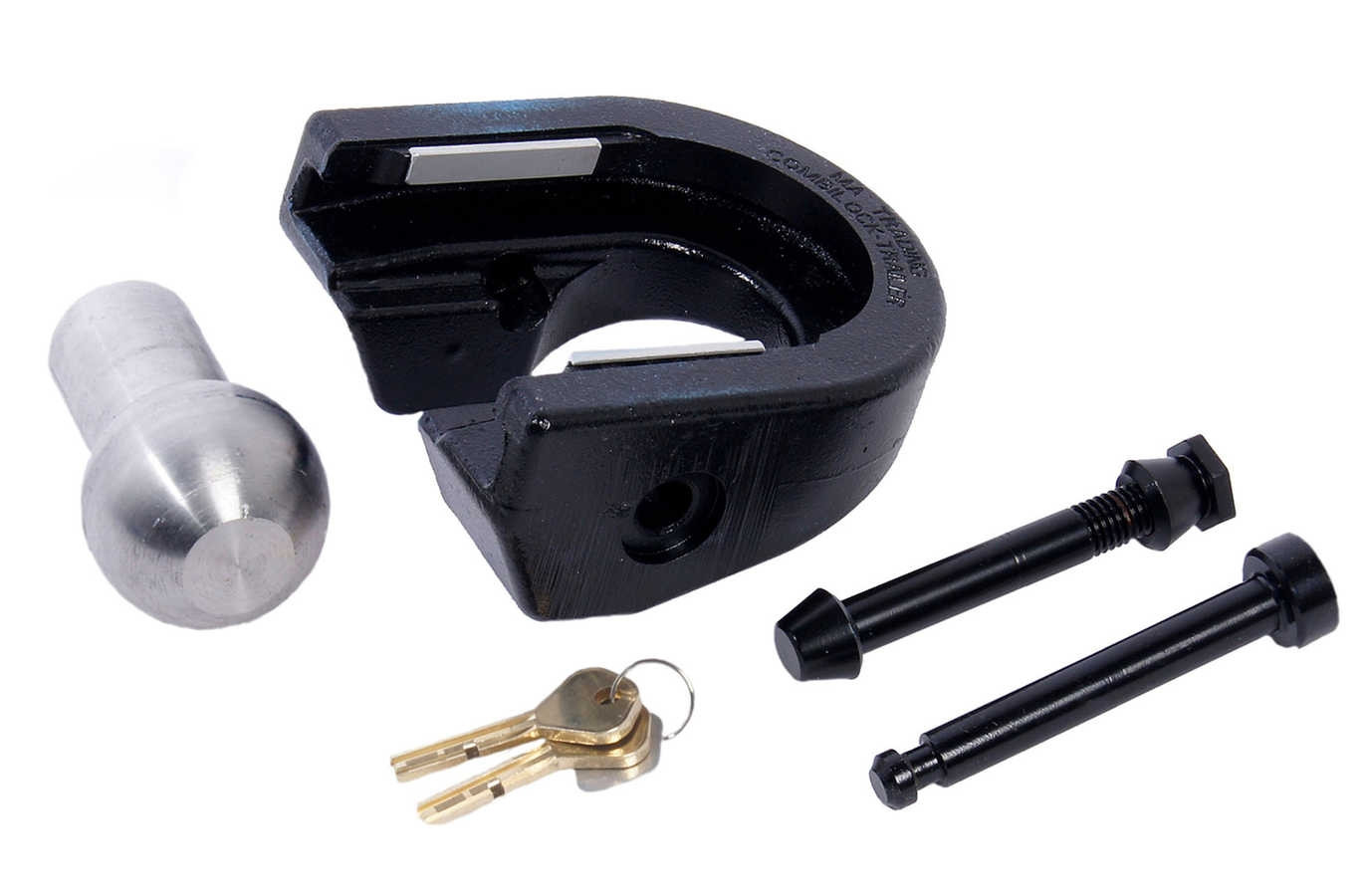 SLÄPVAGNSLÅS COMBILOCK GRÅ