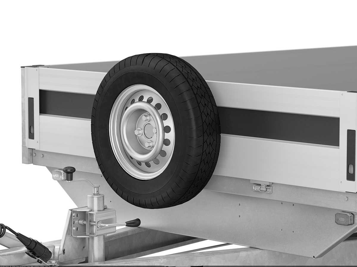 RESERVHJULSHÅLLARE KPL FÖR 4/5 HÅL