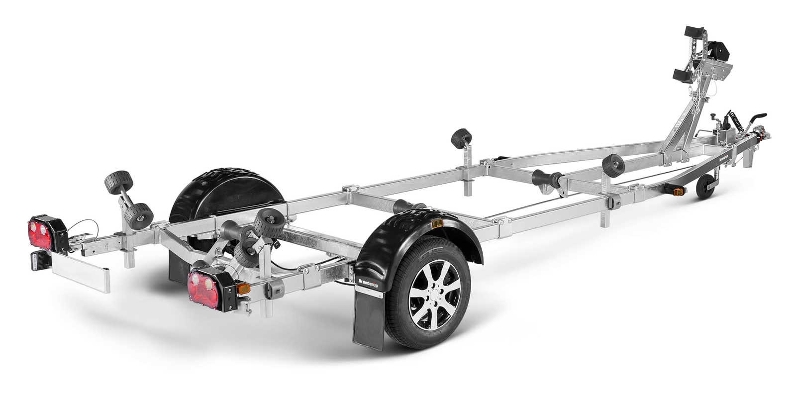 BÅTTRAILER 18100X B 1000KG 18 Fot SVÄNGB. LAMPA SE 1
