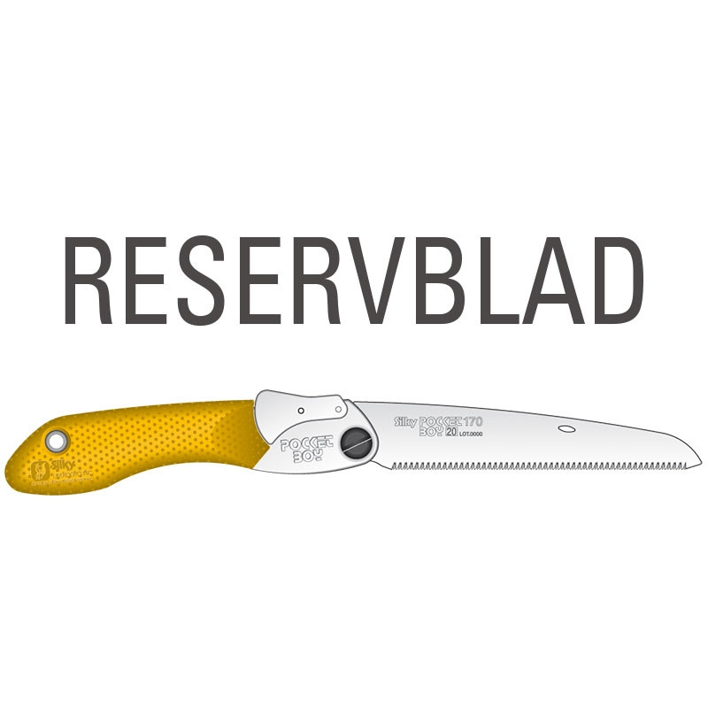 SILKY, RESERVBLAD POCKETBOY 170 GUL
