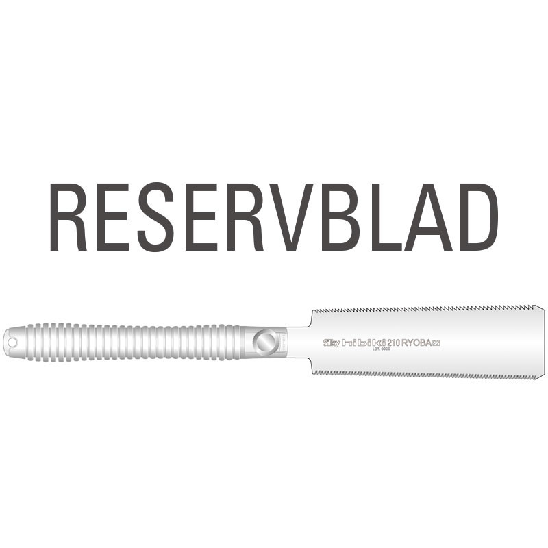 SILKY, RESERVBLAD HIBIKI 210MM