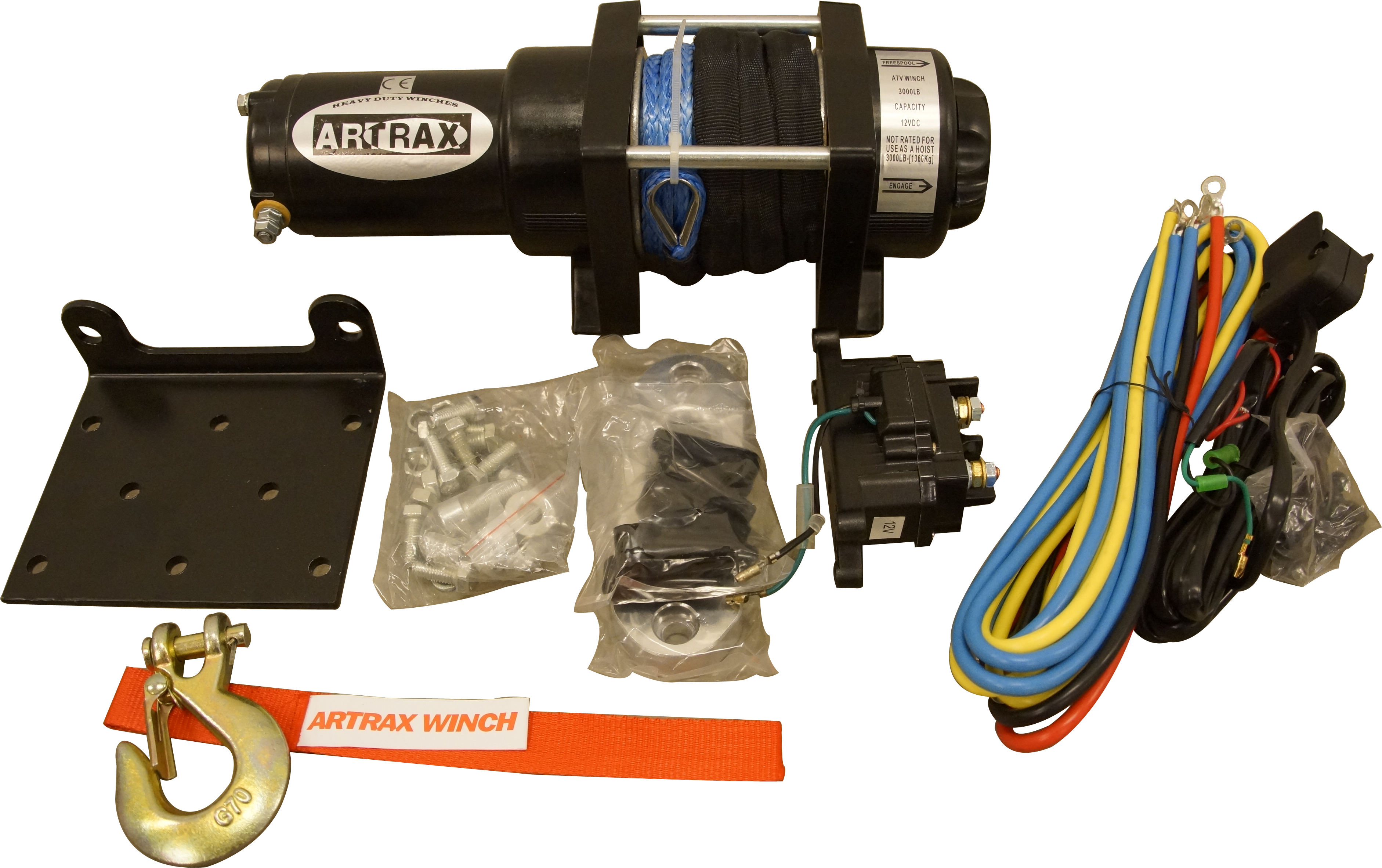Artrax Winch 3000 Nylon