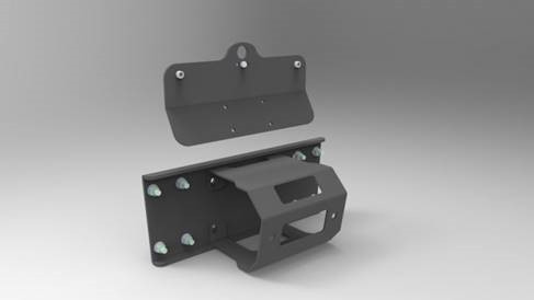 Rear winch mount kit till Z FORCE 800