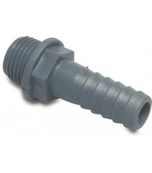 1" slanganslutning m. 1" invändig gänga