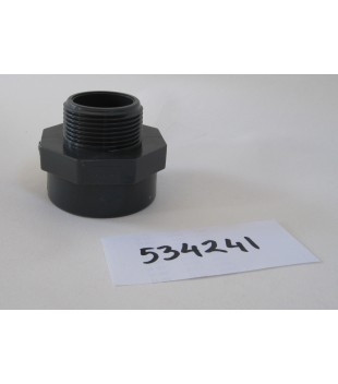 Reduktions gängad nippel m. 1½ indv. gänga och 1 1/4" udv. gänga