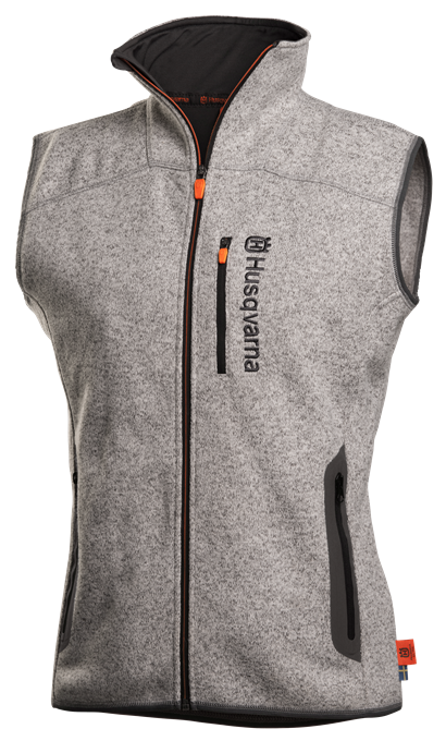 Husqvarna Fleeceväst XPLORER Stålgrå Dam