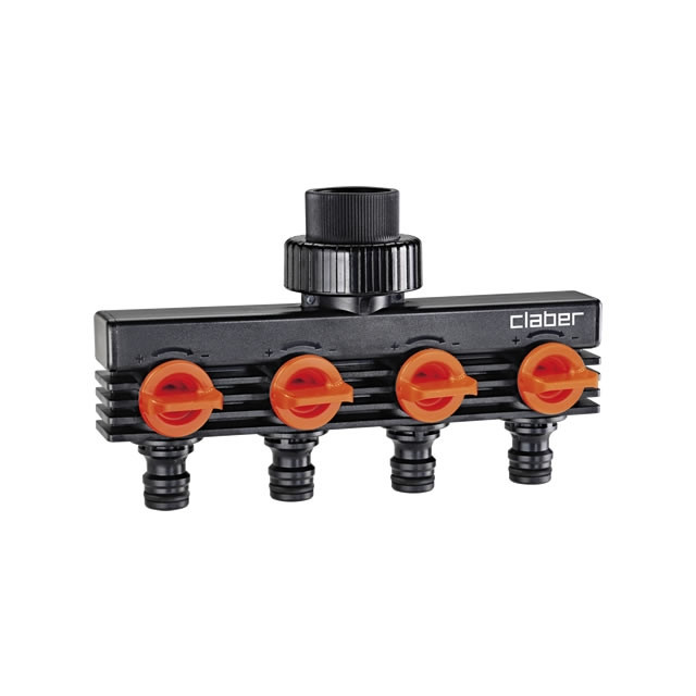 4-vägskran G3/4" - nippel SB