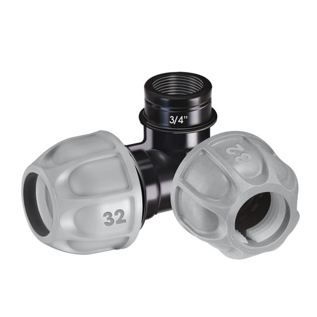 Hörnkoppling 2*1"" - G3/4"