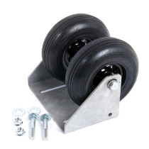 FÖRHÖJNINGSSATS 2 GUMMIHJUL MAX KÖLHÖJD 80MM