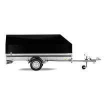 HUV ALU 2200x4020 H1200 SVART MONTERAD