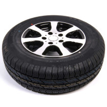 HJUL SOMMAR 155/80R13 5x112 500KG ALU FÄLG SVART